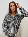 Moodo Fekete-fehér női dzseki