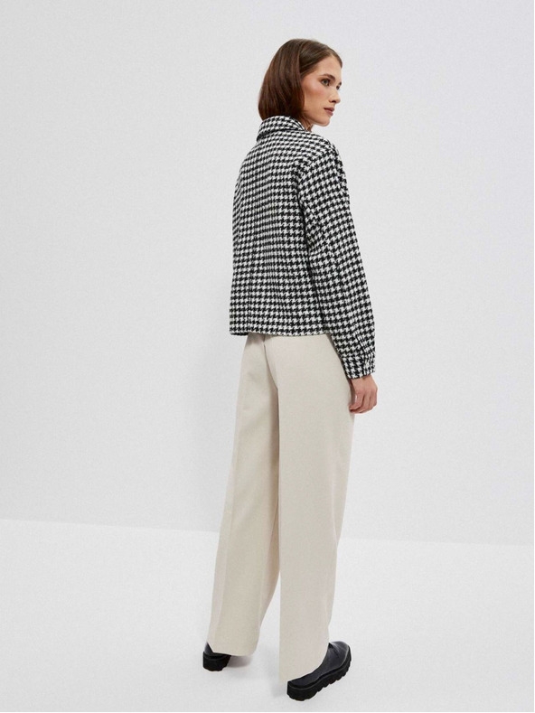 Moodo Fekete-fehér női dzseki