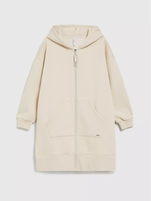 Moodo Bézs hosszú dzseki