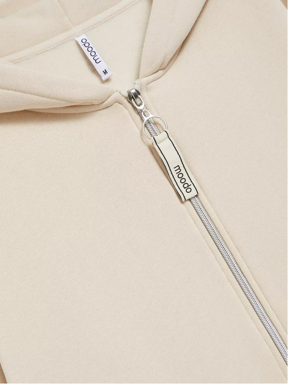 Moodo Bézs hosszú dzseki