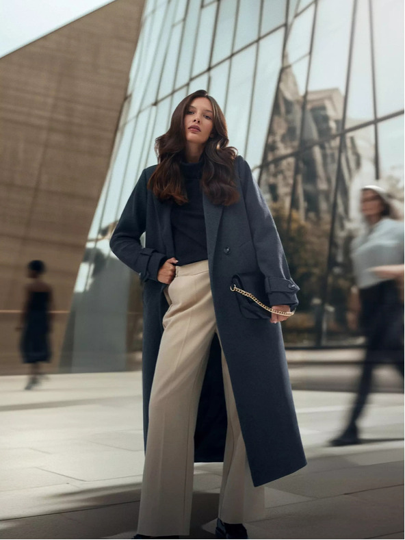 Moodo Szürke női dzseki