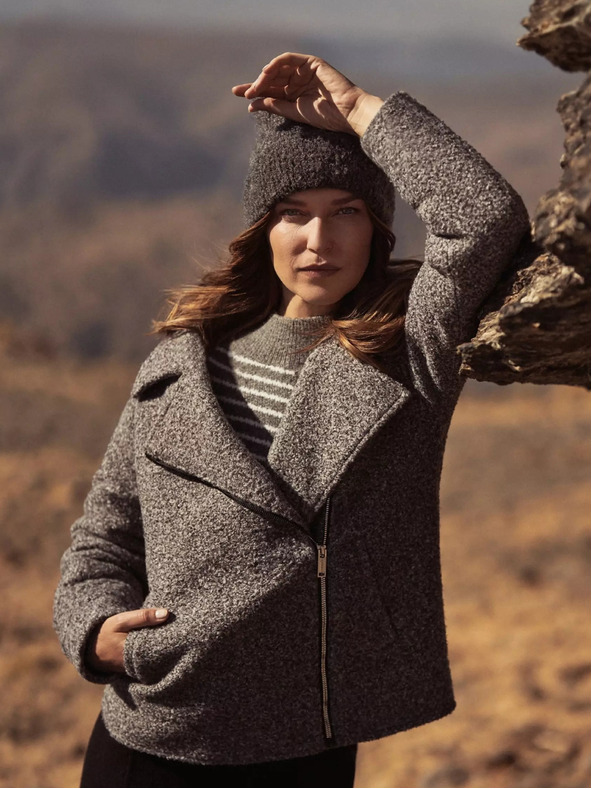 Moodo Szürke női sapka