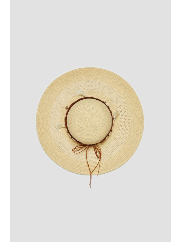 Moodo Világos bézs női kalap