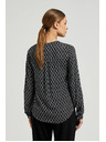 Moodo Fekete-fehér női ing