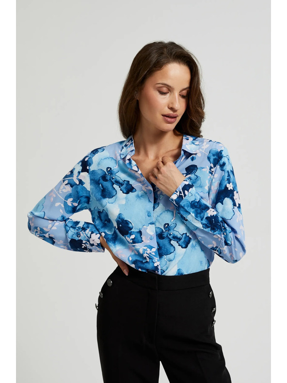 Moodo Sötétkék női ing