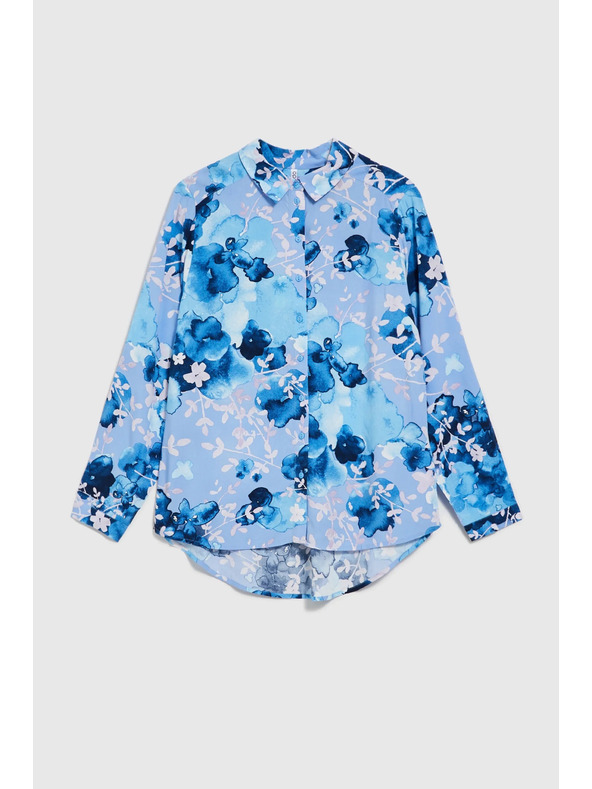 Moodo Sötétkék női ing