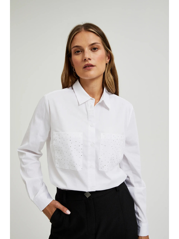 Moodo Fehér női ing