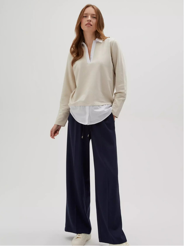 Moodo Bézs női pulóver