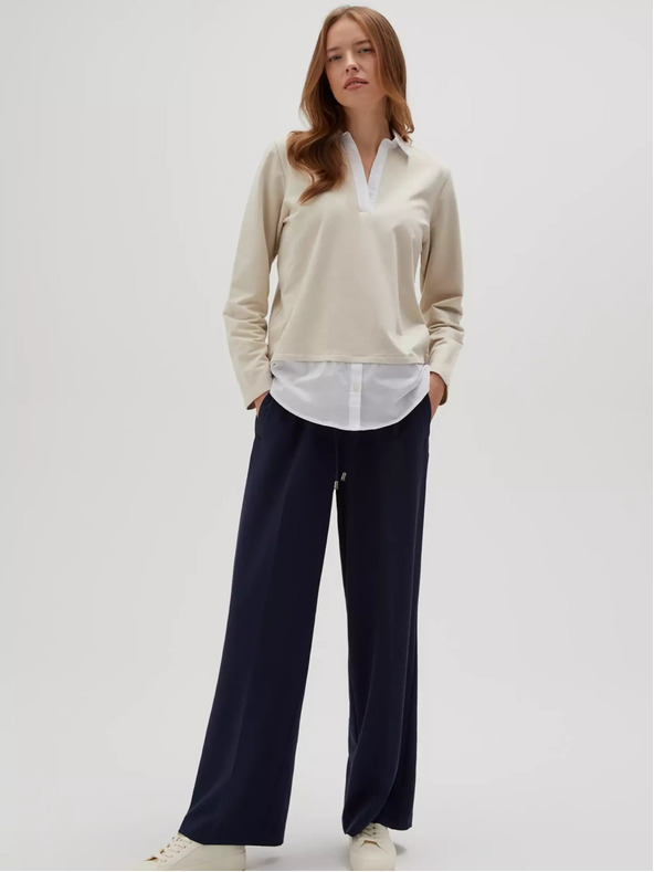 Moodo Bézs női pulóver