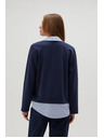 Moodo Sötétkék női pulóver