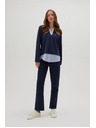 Moodo Sötétkék női pulóver