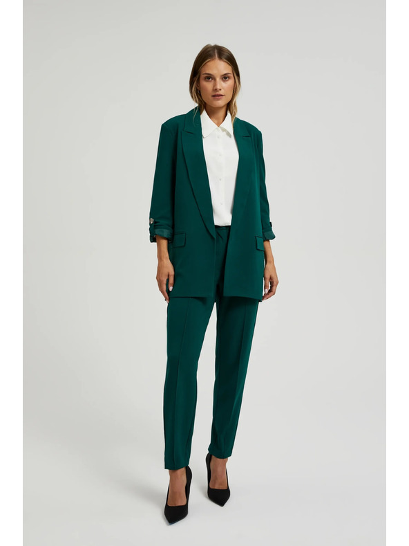 Moodo Sötétzöld női zakó