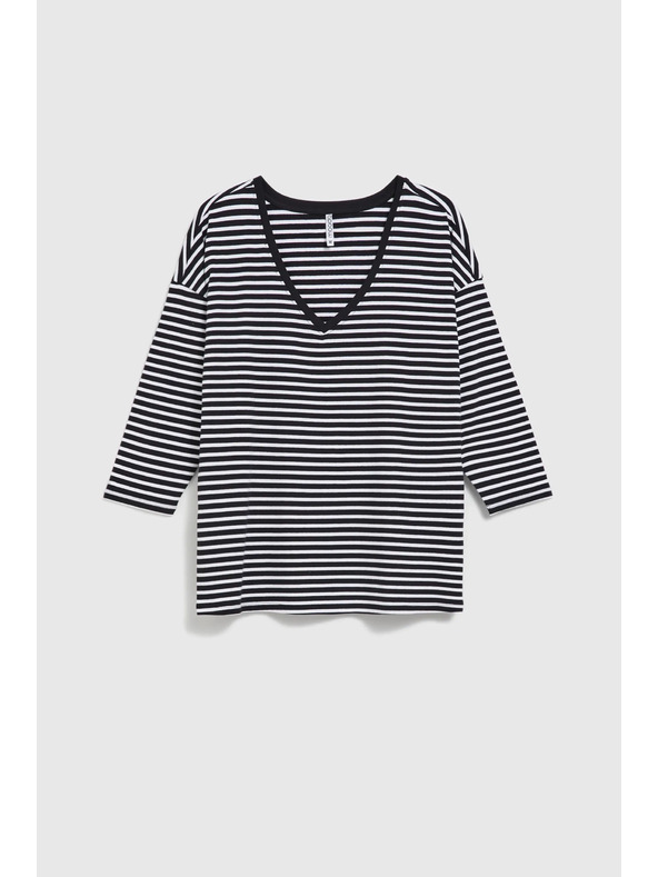 Moodo Fekete hosszú ujjú női póló