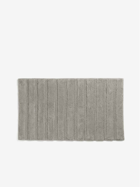 Kela Fürdőszobai szőnyeg Megan 100x60 cm pamut ezüstszürke KELA