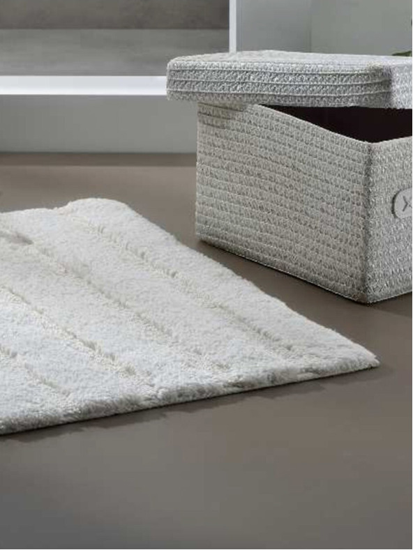 Kela Fürdőszobai szőnyeg Megan 120x70 cm pamut terra KELA