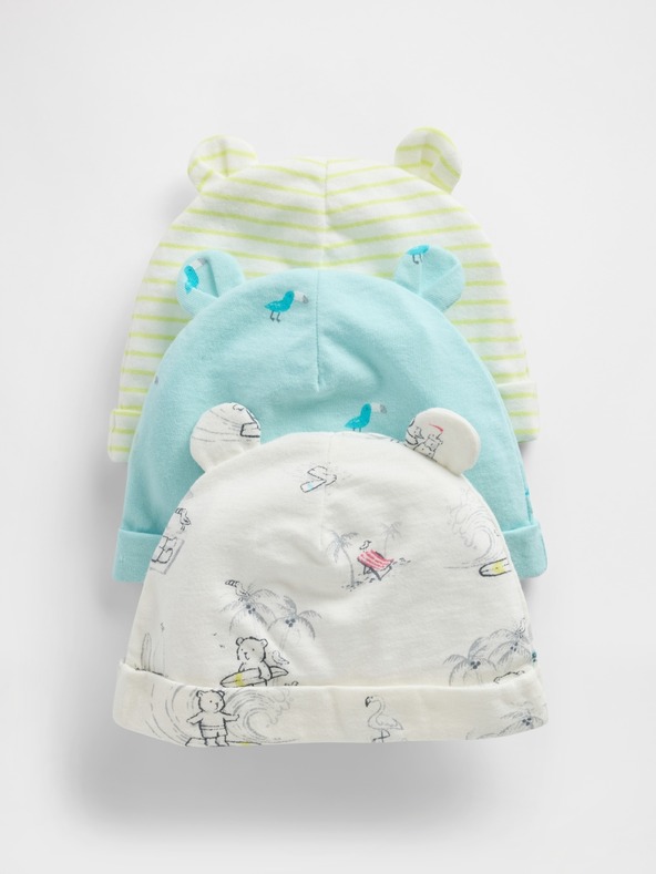 GAP Baby pamut sapka, 3 db GAP