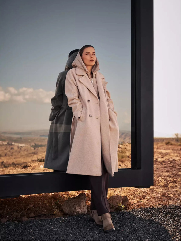 Moodo Bézs női dzseki