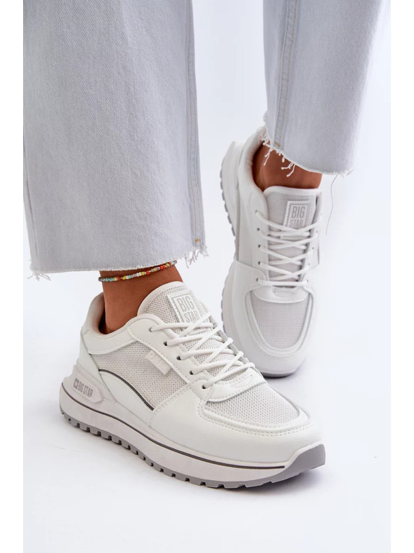 BIG STAR SHOES Big Star fehér női sportcipő