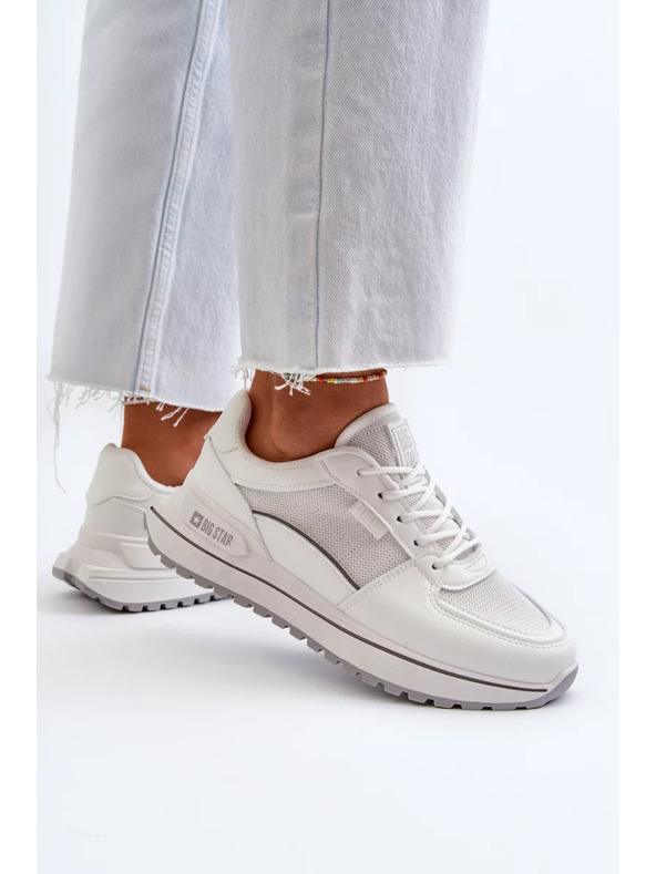 BIG STAR SHOES Big Star fehér női sportcipő