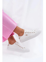 BIG STAR SHOES Big Star fehér vászon női sportcipő