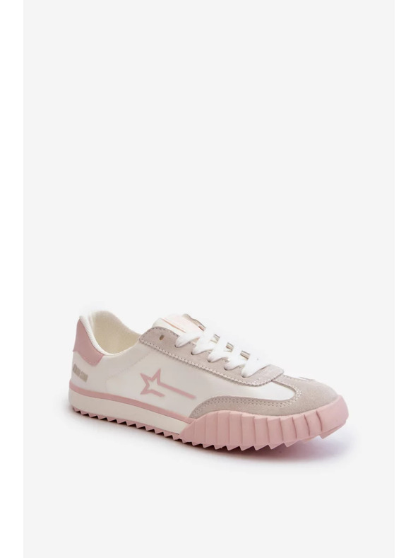 BIG STAR SHOES Big Star alacsony szárú rózsaszín női sportcipő