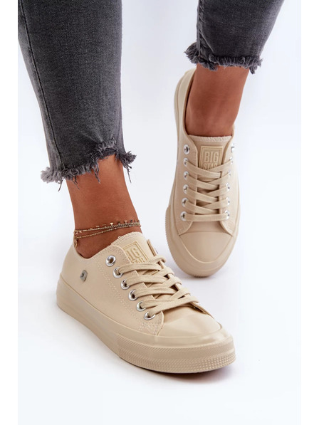 BIG STAR SHOES Klasszikus női tornacipő Big Star - Bézs
