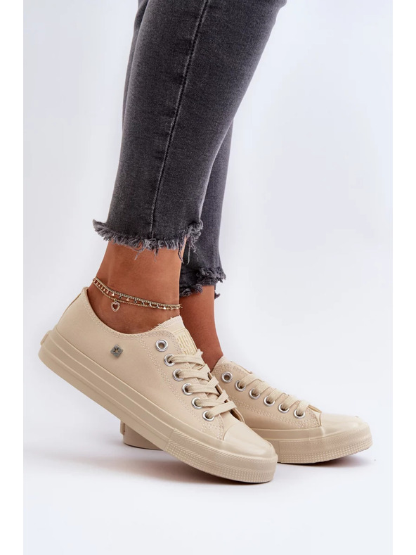 BIG STAR SHOES Klasszikus női tornacipő Big Star - Bézs