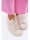 BIG STAR SHOES Női vászon tornacipő Big Star – bézs