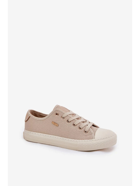 BIG STAR SHOES Női vászon tornacipő Big Star – bézs
