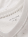 Ombre Clothing Férfi póló nyomattal és kerek nyakkivágással - fehér