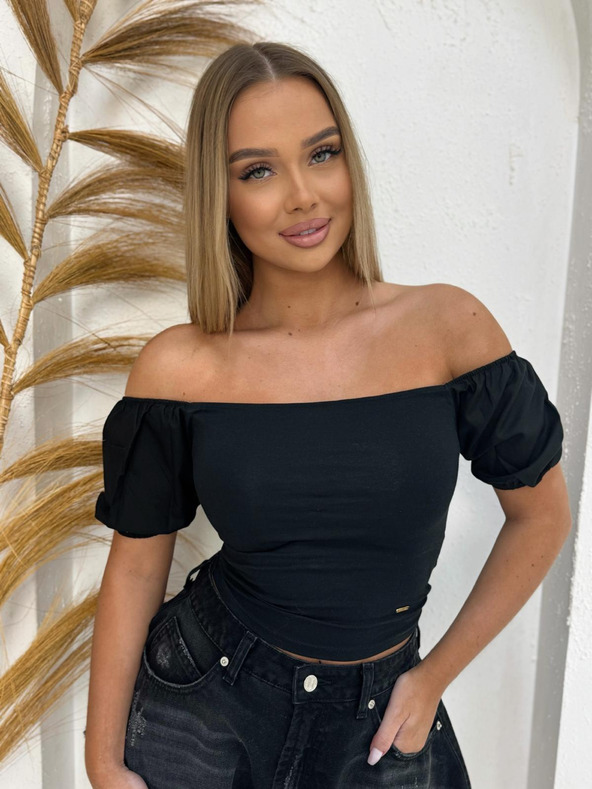 Edoti Fekete női blúz