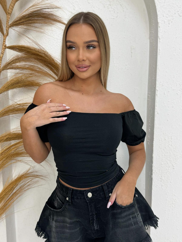 Edoti Fekete női blúz