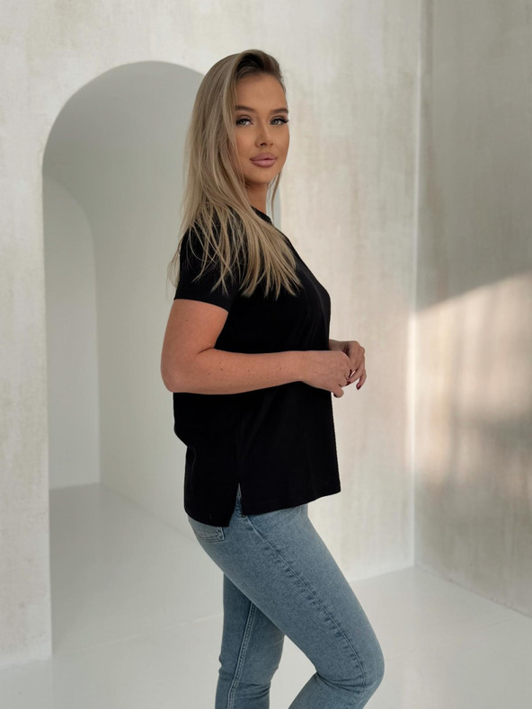 Edoti Fekete oversize póló