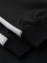 Ombre Clothing Férfi melegítőnadrág kontrasztos szegéllyel - fekete