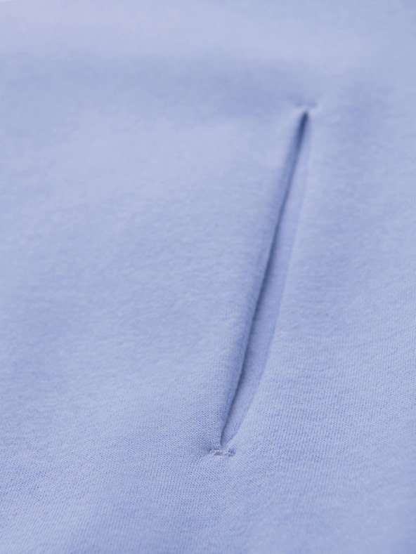 Ombre Clothing Unisex kapucnis pulóver zsebbel - levendula