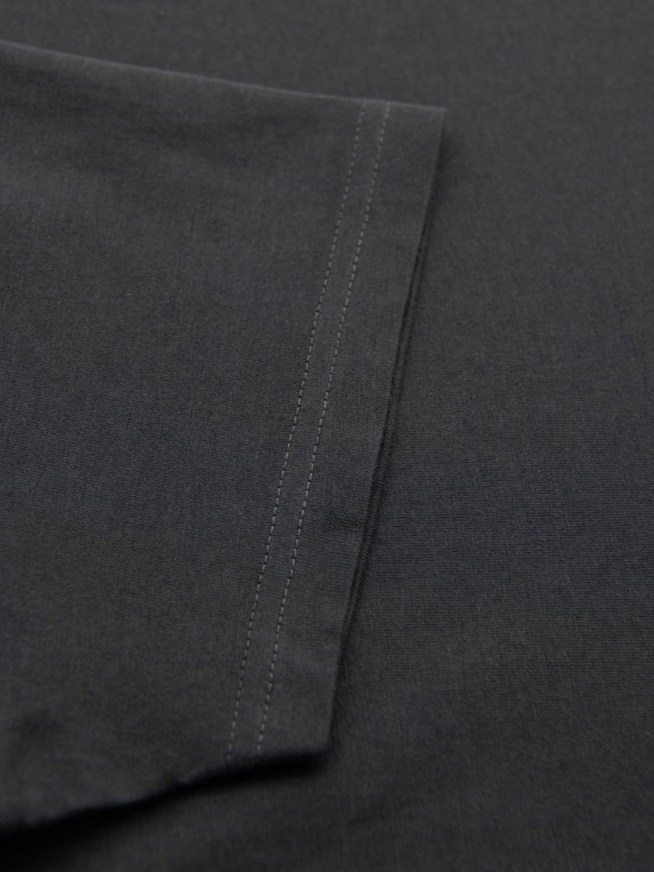 Ombre Clothing BASIC férfi klasszikus pamut póló - szürke