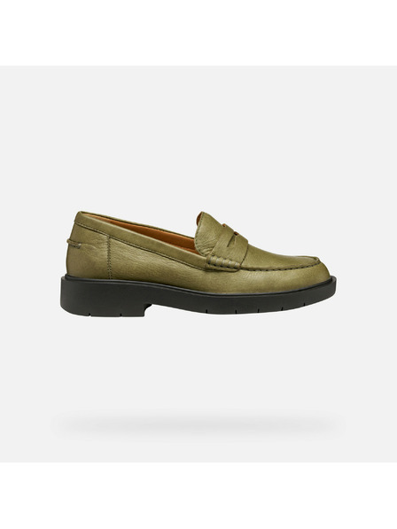 Geox Khaki Geox Spherica EC-1 női mokaszín