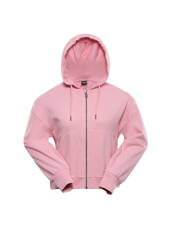 NAX Női pamut pulóver nax NAX OLOSA romance rose