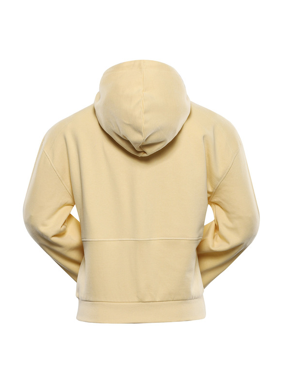 NAX Női pamut pulóver nax NAX OLOSA apricot gelato