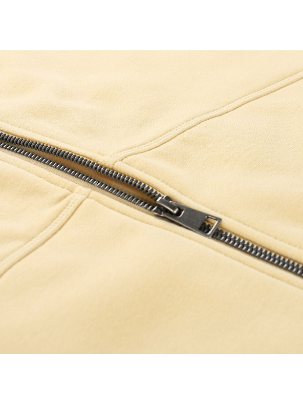 NAX Női pamut pulóver nax NAX OLOSA apricot gelato