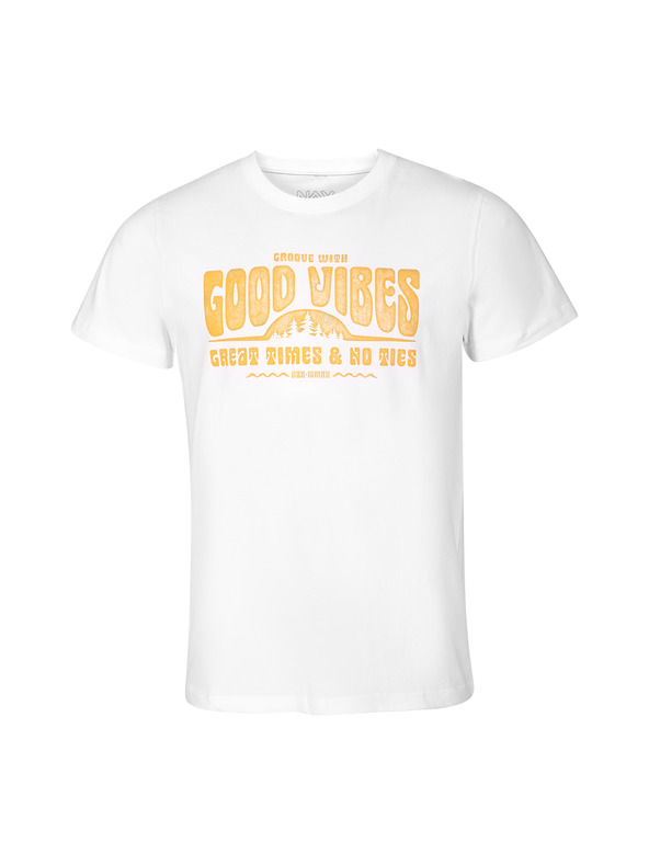 NAX Férfi pamut póló nax NAX OKAM white