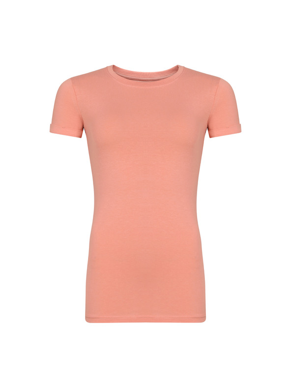 NAX Női pamut póló nax NAX NAVAFA coral almond