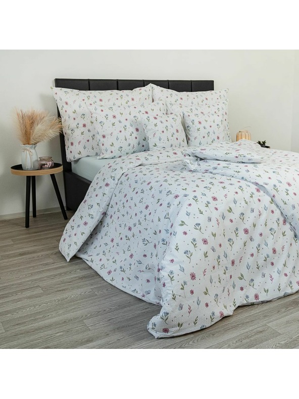 Kvalitex Klasszikus krepp ágynemű 140x200, 70x90cm Nyári rét