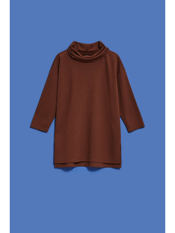 Moodo Barna garbó pulóver