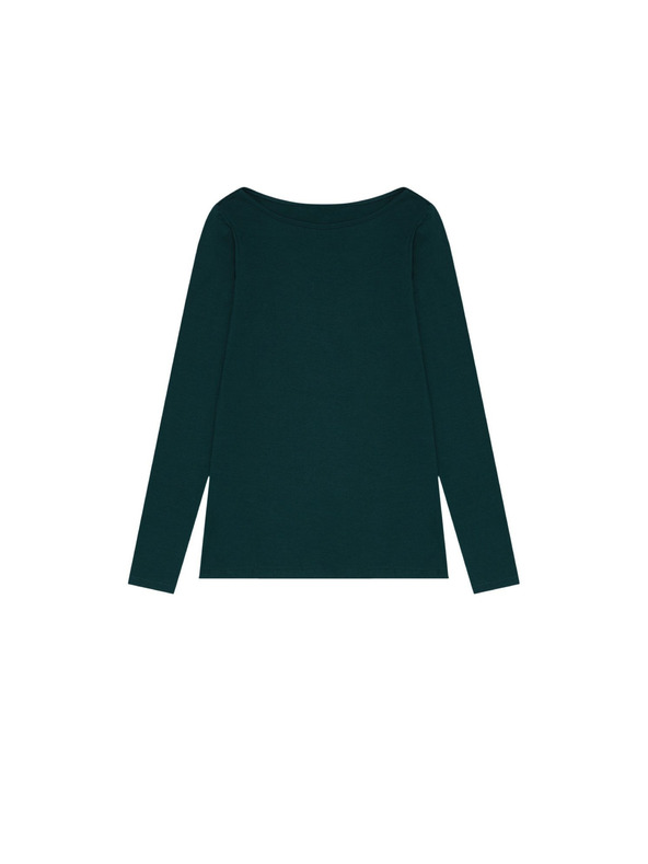 Moodo Sötétzöld hosszú ujjú póló