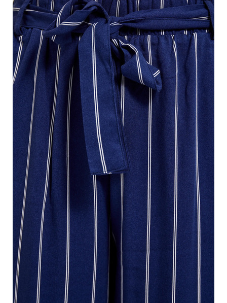 Moodo Sötétkék csíkos nadrág