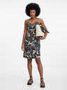 Orsay ORSAY fekete női mintás rövid ruha
