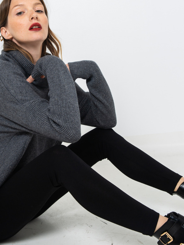 CAMAIEU Fekete hosszú leggings