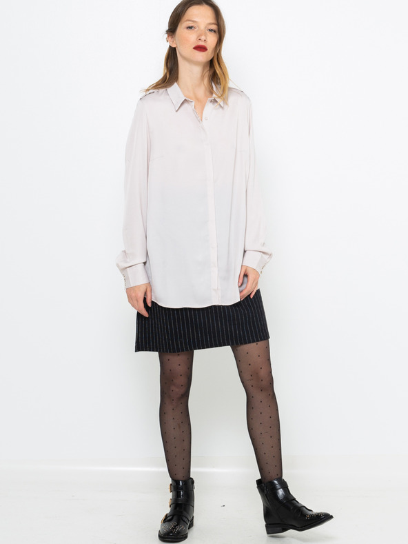 CAMAIEU Szatén hosszú ing