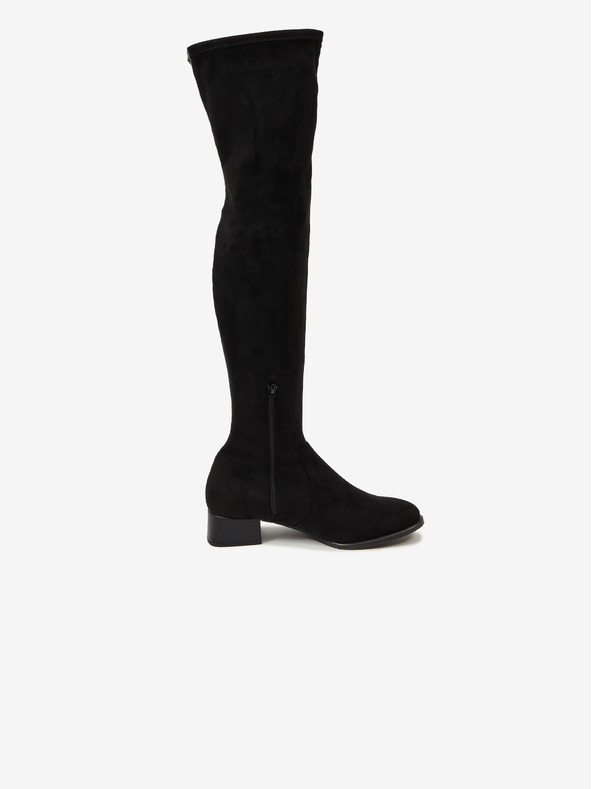 Ojju Fekete velúr csizma OJJU